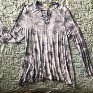 Soft blouse or mini dress!